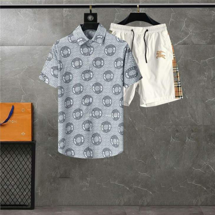 Picture of Burberry Shirt Pant Suits _SKUBurberryM-3XL12yx14020244